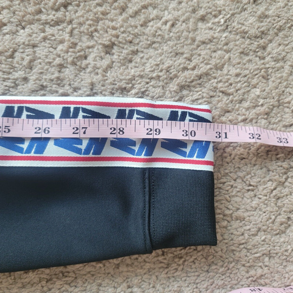 Nike Black Performance Jacket with Red and Blue Accents - Picture 10 of 14